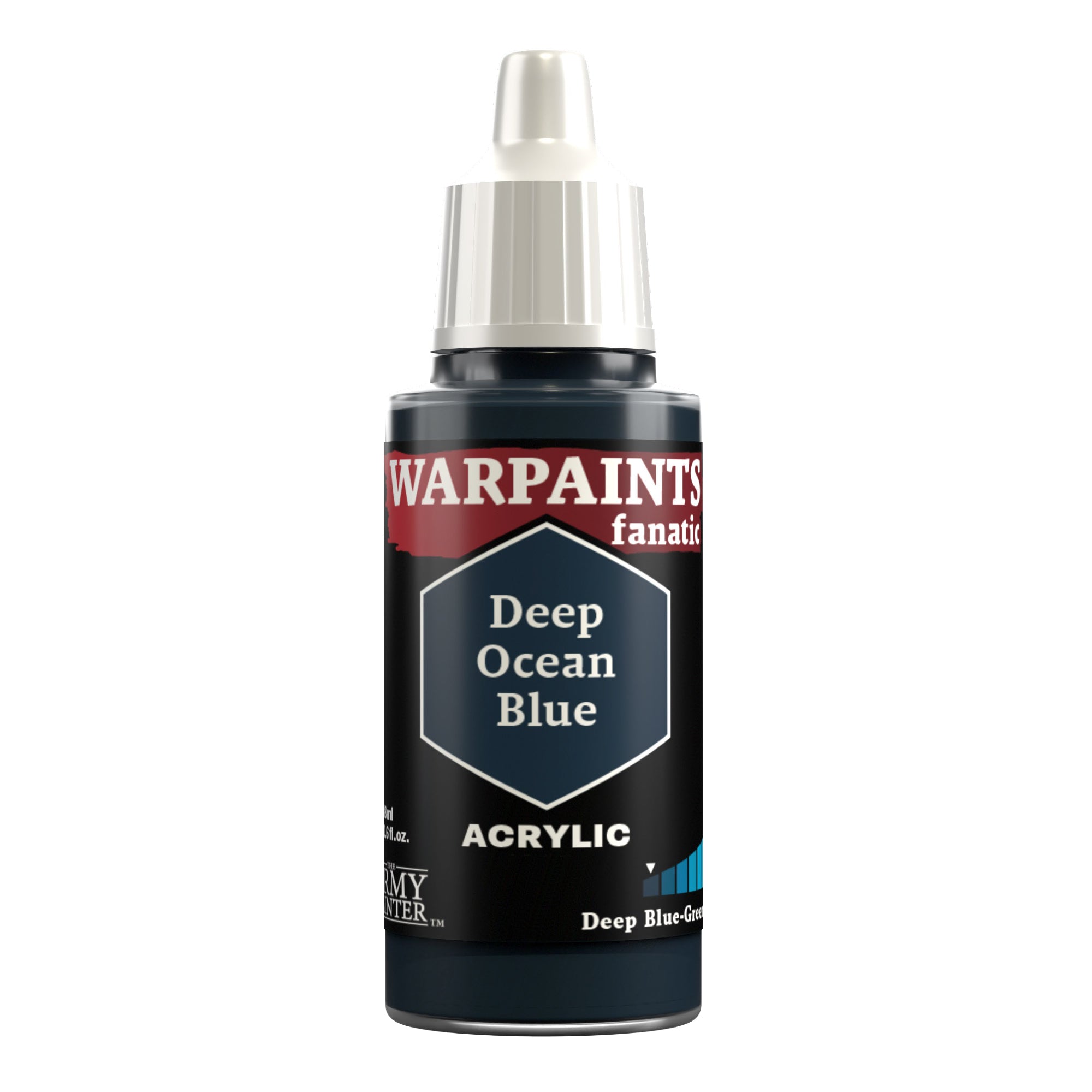 Army Painter Warpaints Fanatic Acrylic, Deep Ocean Blue