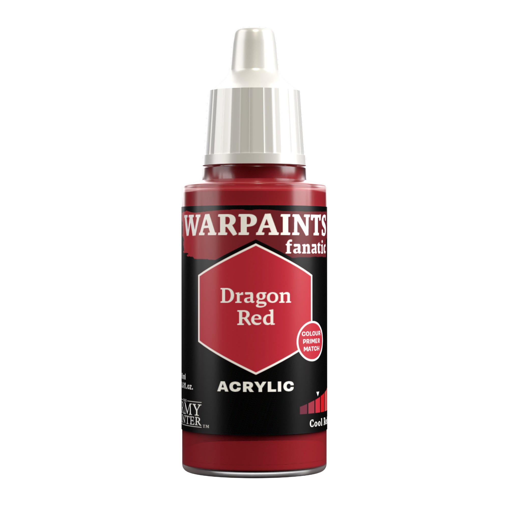 Army Painter Warpaints Fanatic Acrylic, Dragon Red