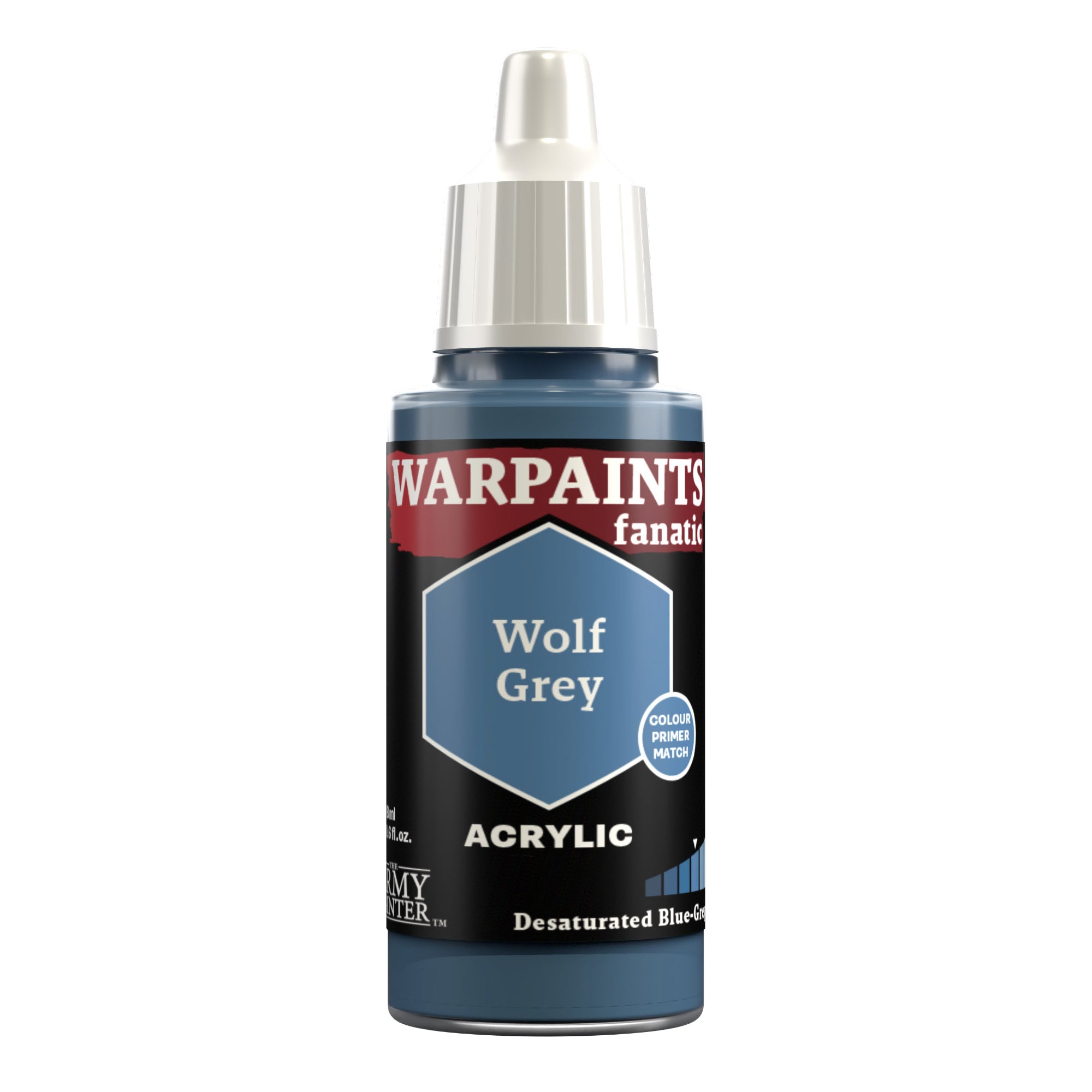 Army Painter Warpaints Fanatic Acrylic, Wolf Grey