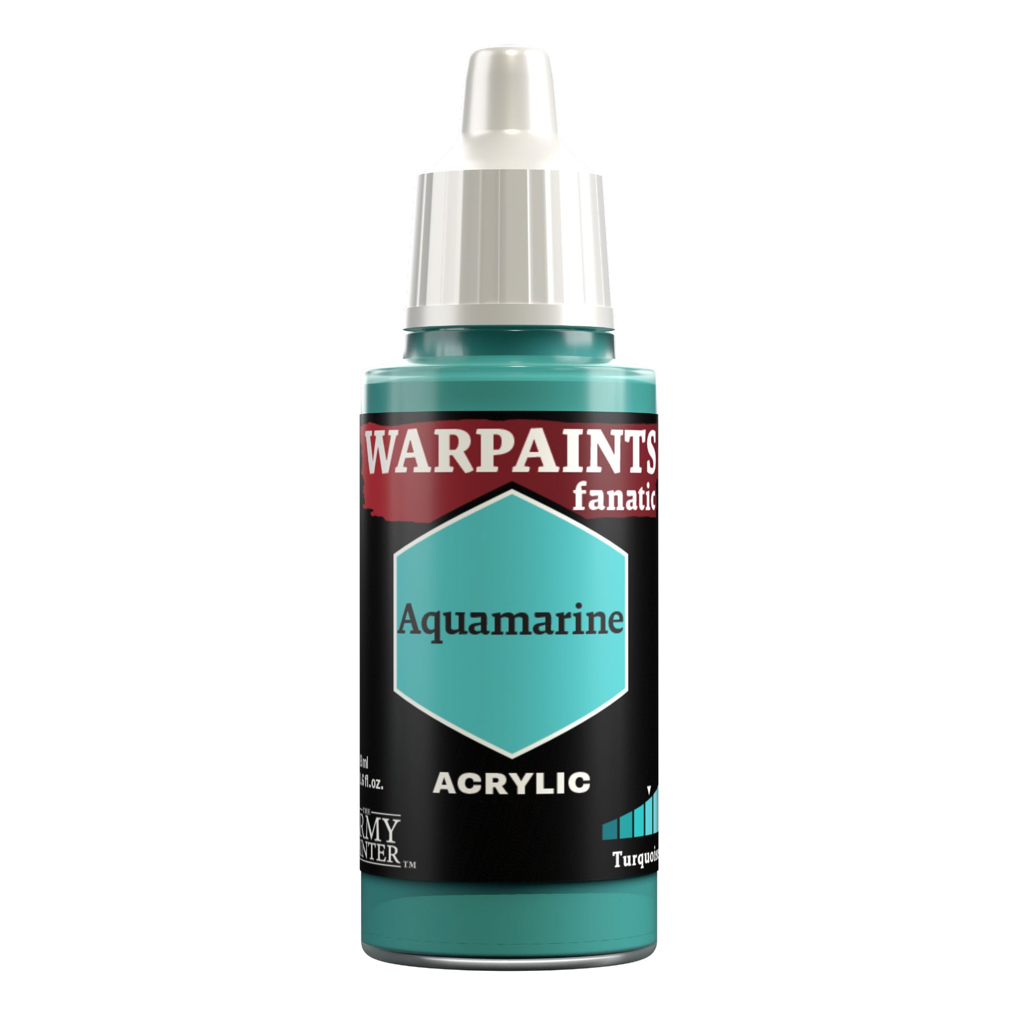 Army Painter Warpaints Fanatic Acrylic, Aquamarine