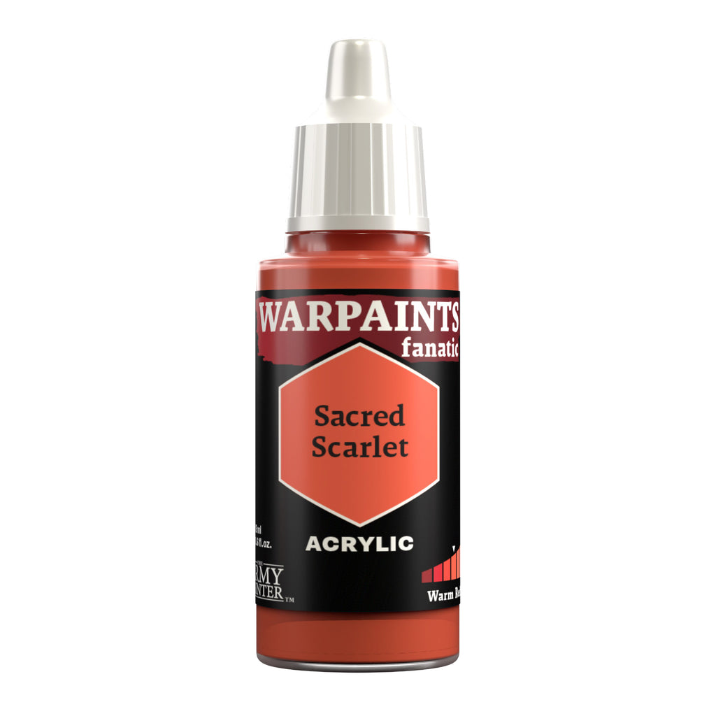 Army Painter Warpaints Fanatic Acrylic, Sacred Scarlet