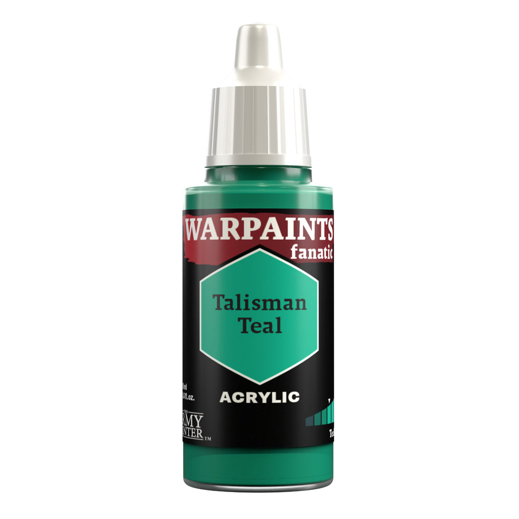 Army Painter Warpaints Fanatic Acrylic, Talisman Teal