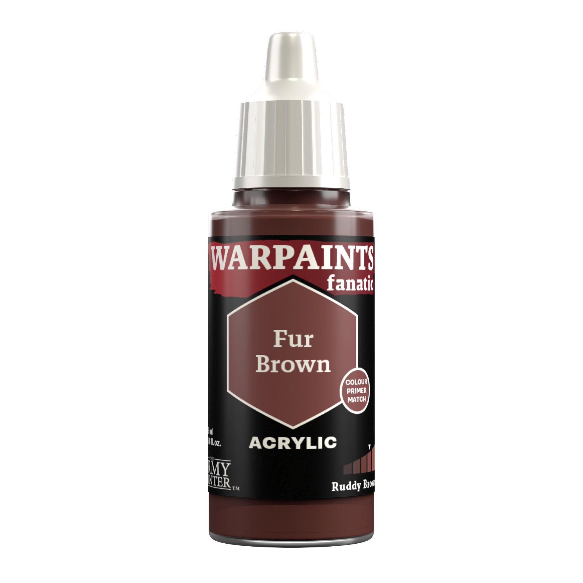 Army Painter Warpaints Fanatic Acrylic, Fur Brown