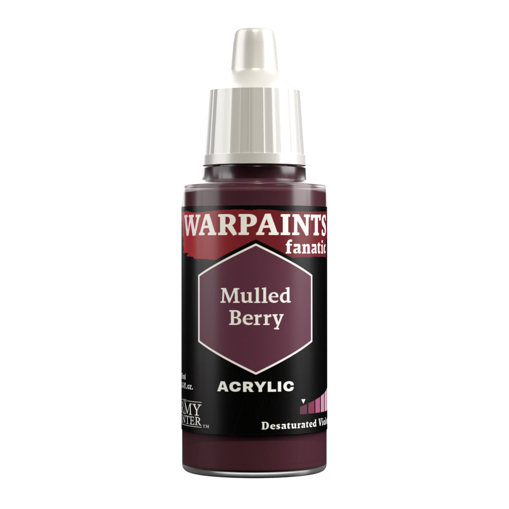 Army Painter Warpaints Fanatic Acrylic, Mulled Berry
