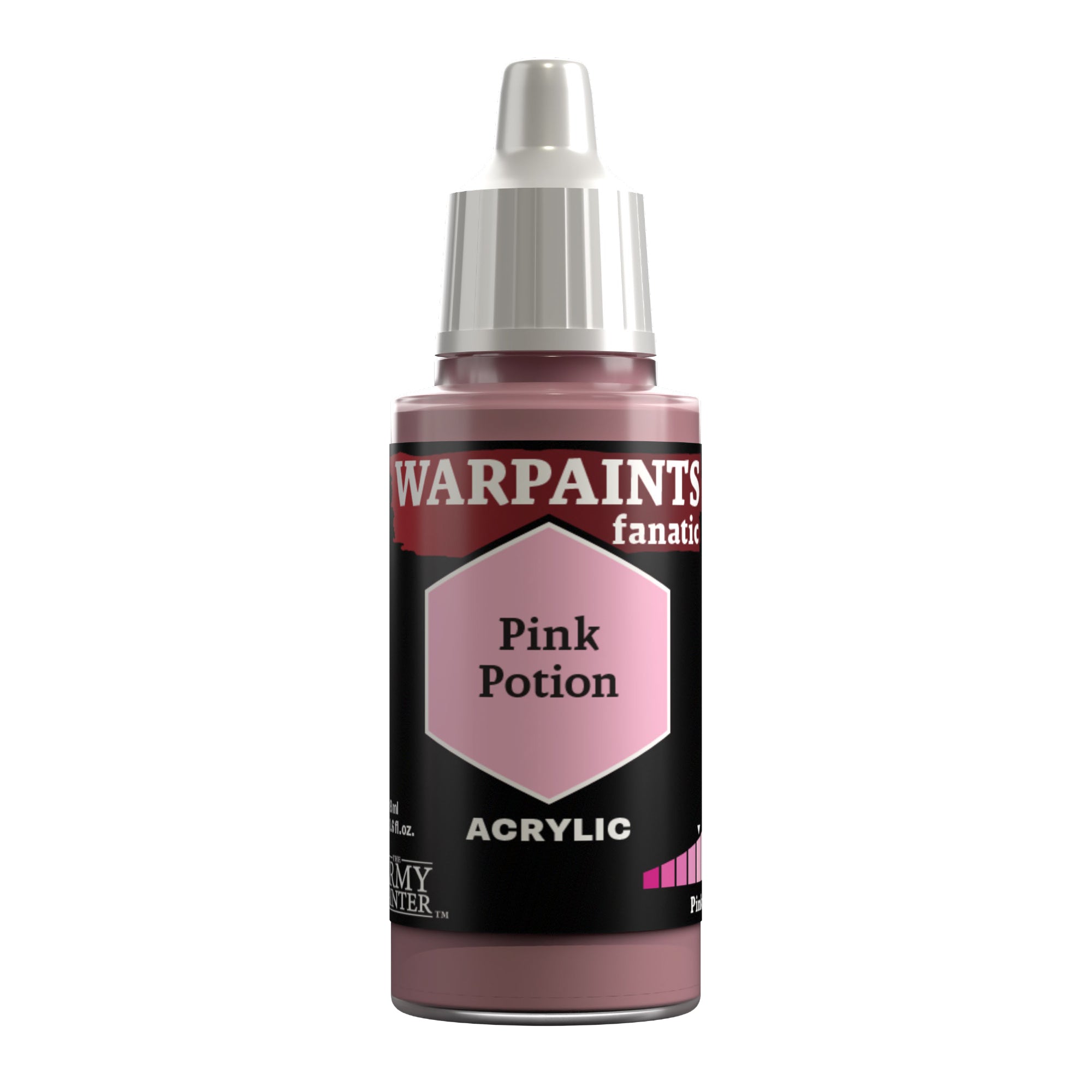 Army Painter Warpaints Fanatic Acrylic, Pink Potion