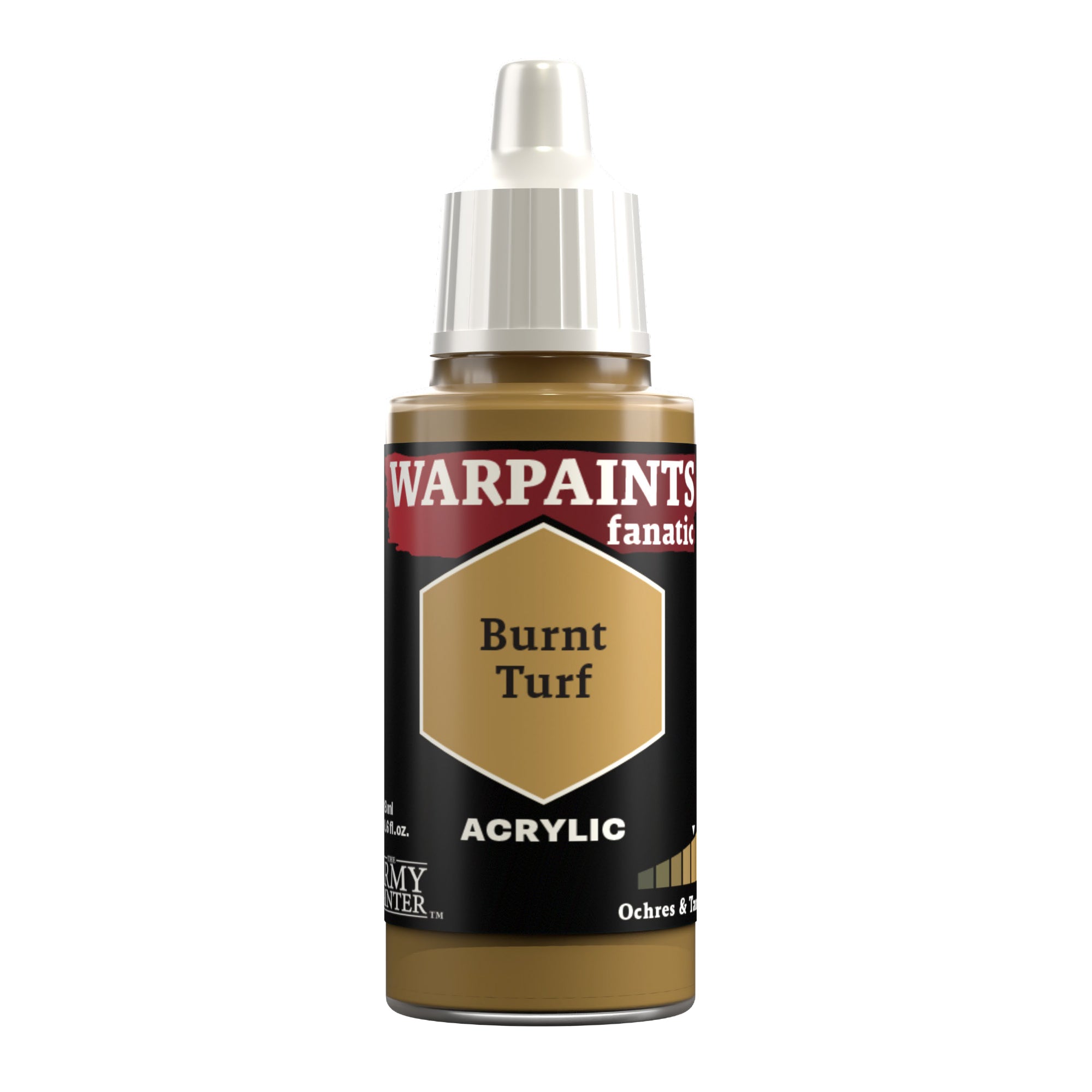 Army Painter Warpaints Fanatic Acrylic, Burnt Turf