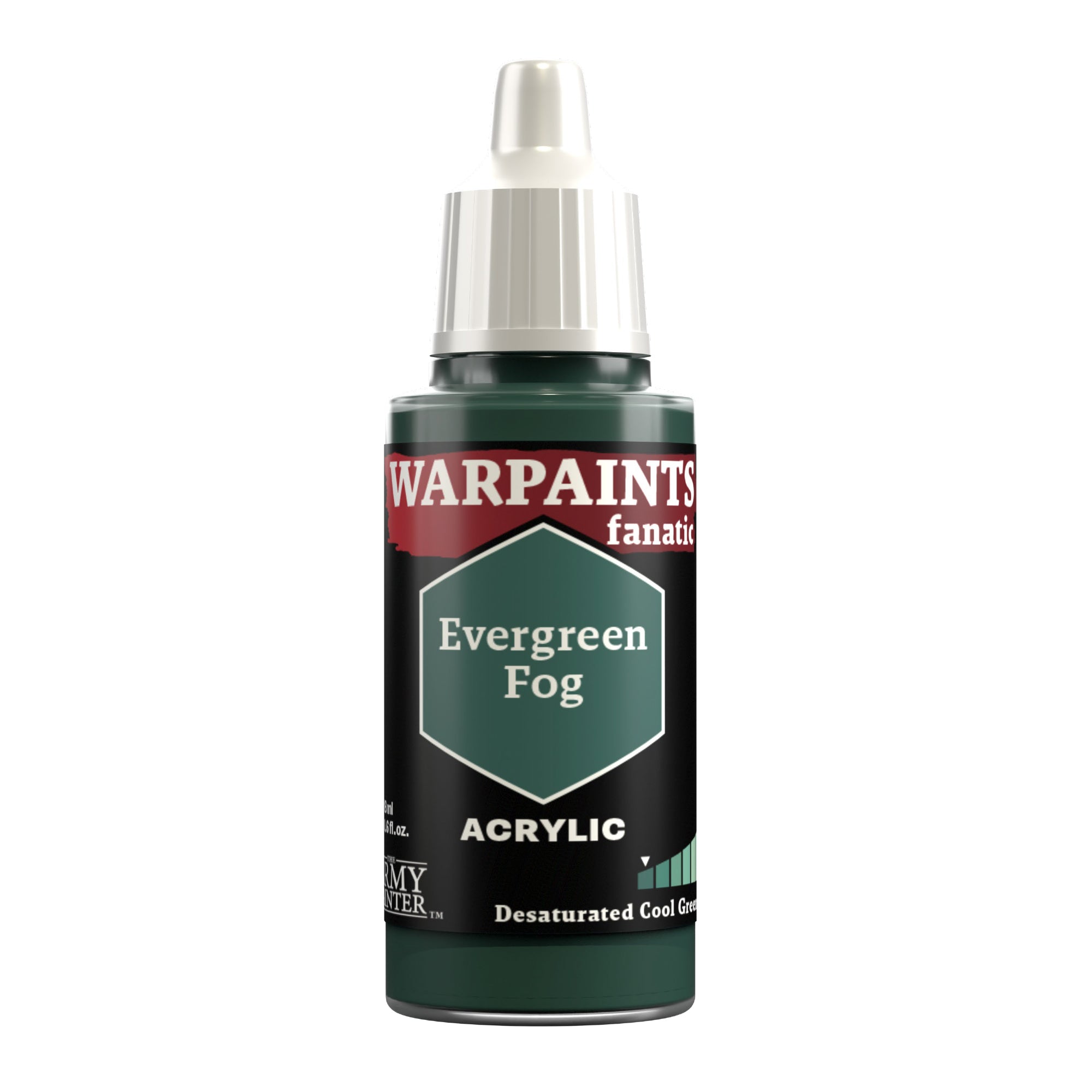Army Painter Warpaints Fanatic Acrylic, Evergreen Fog