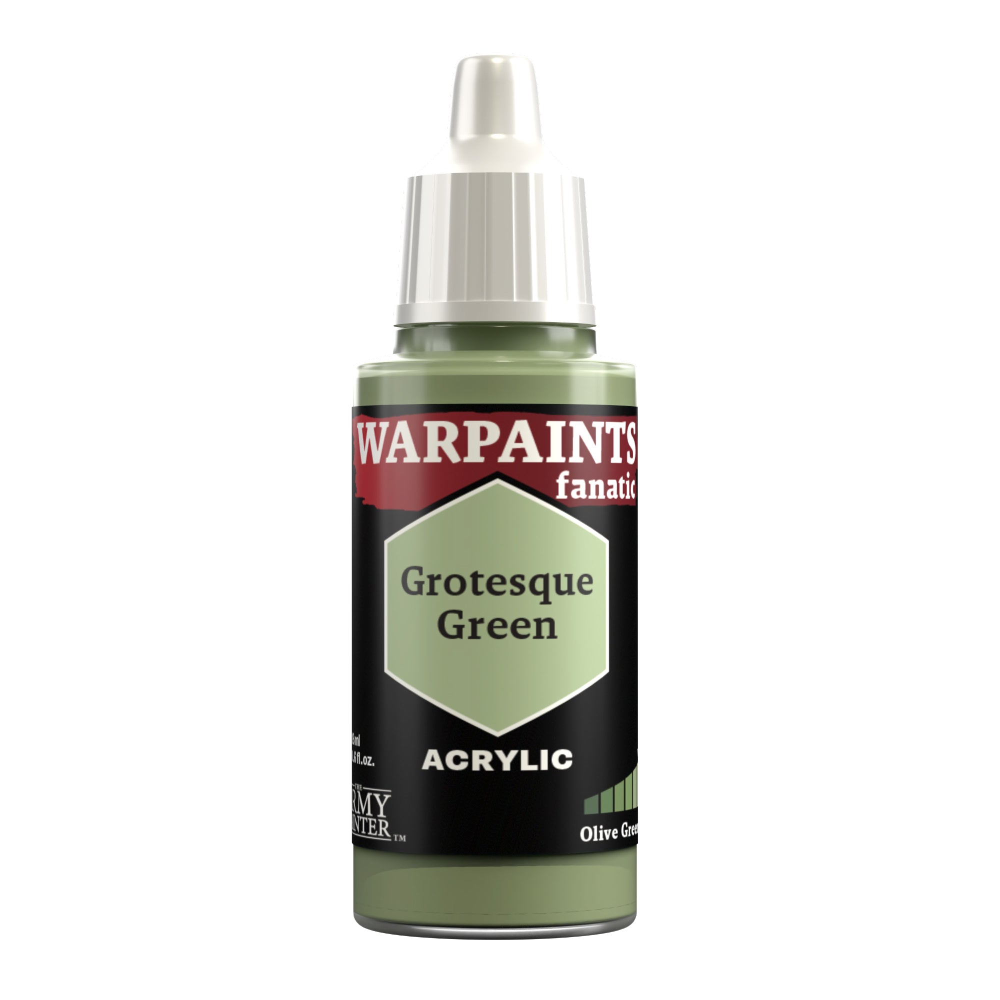 Army Painter Warpaints Fanatic Acrylic, Grotesque Green