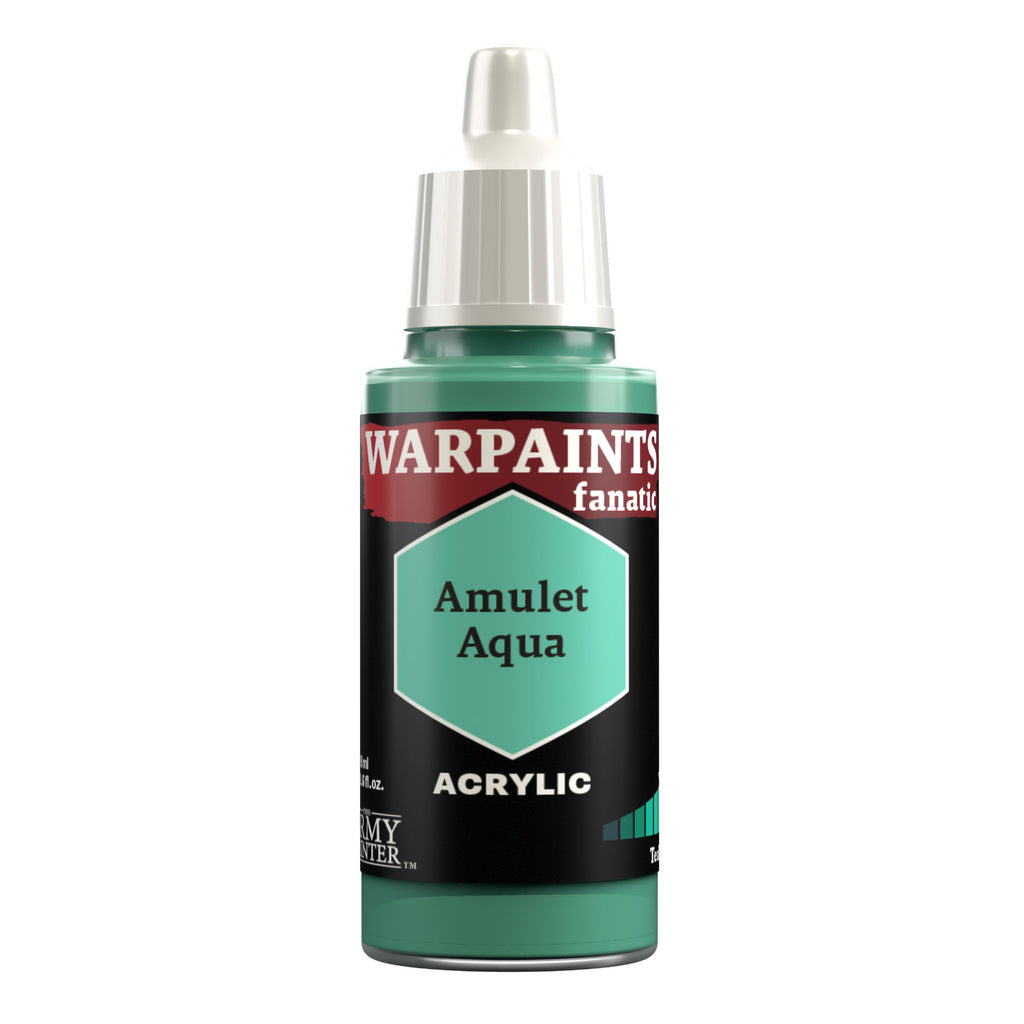 Army Painter Warpaints Fanatic Acrylic, Amulet Aqua