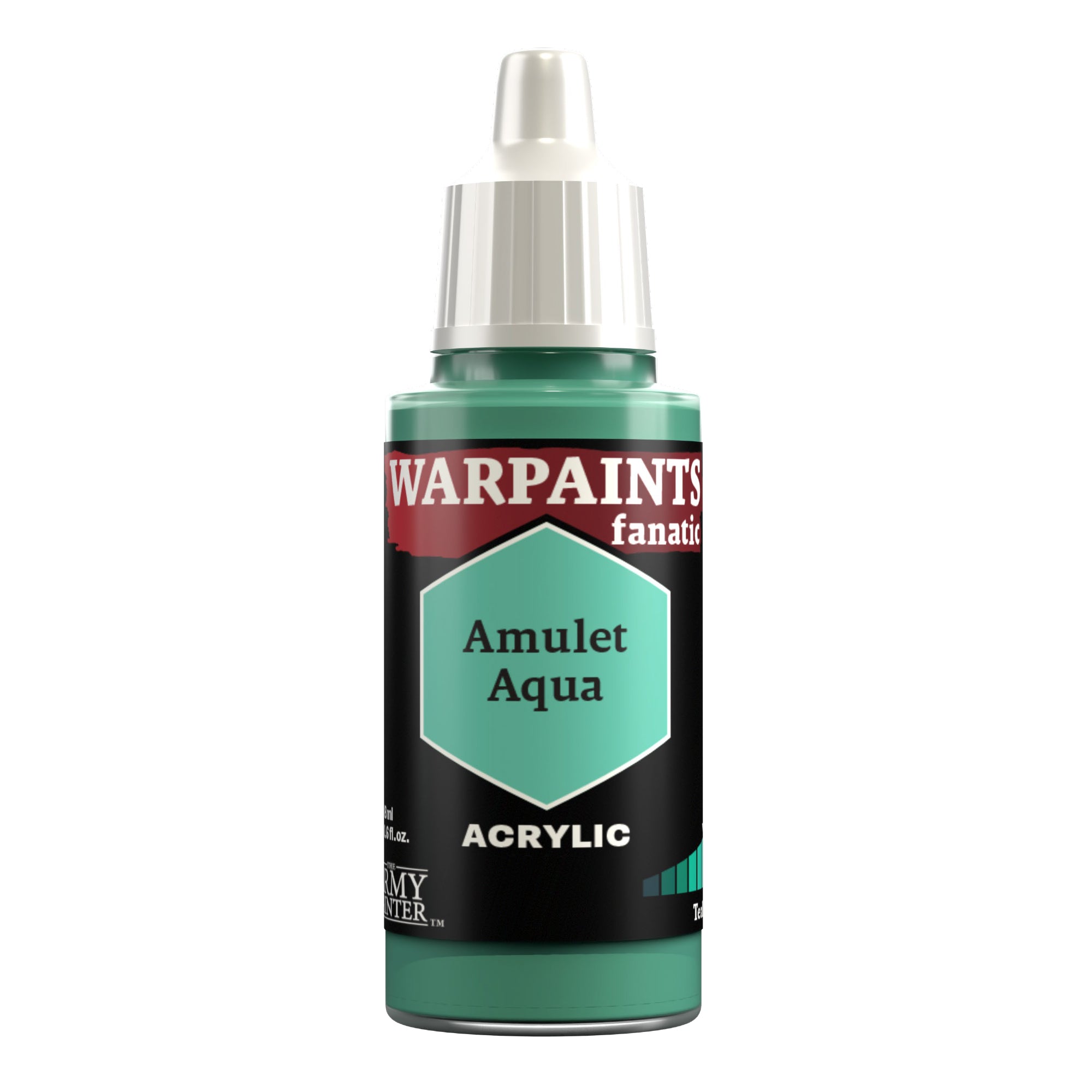 Army Painter Warpaints Fanatic Acrylic, Amulet Aqua