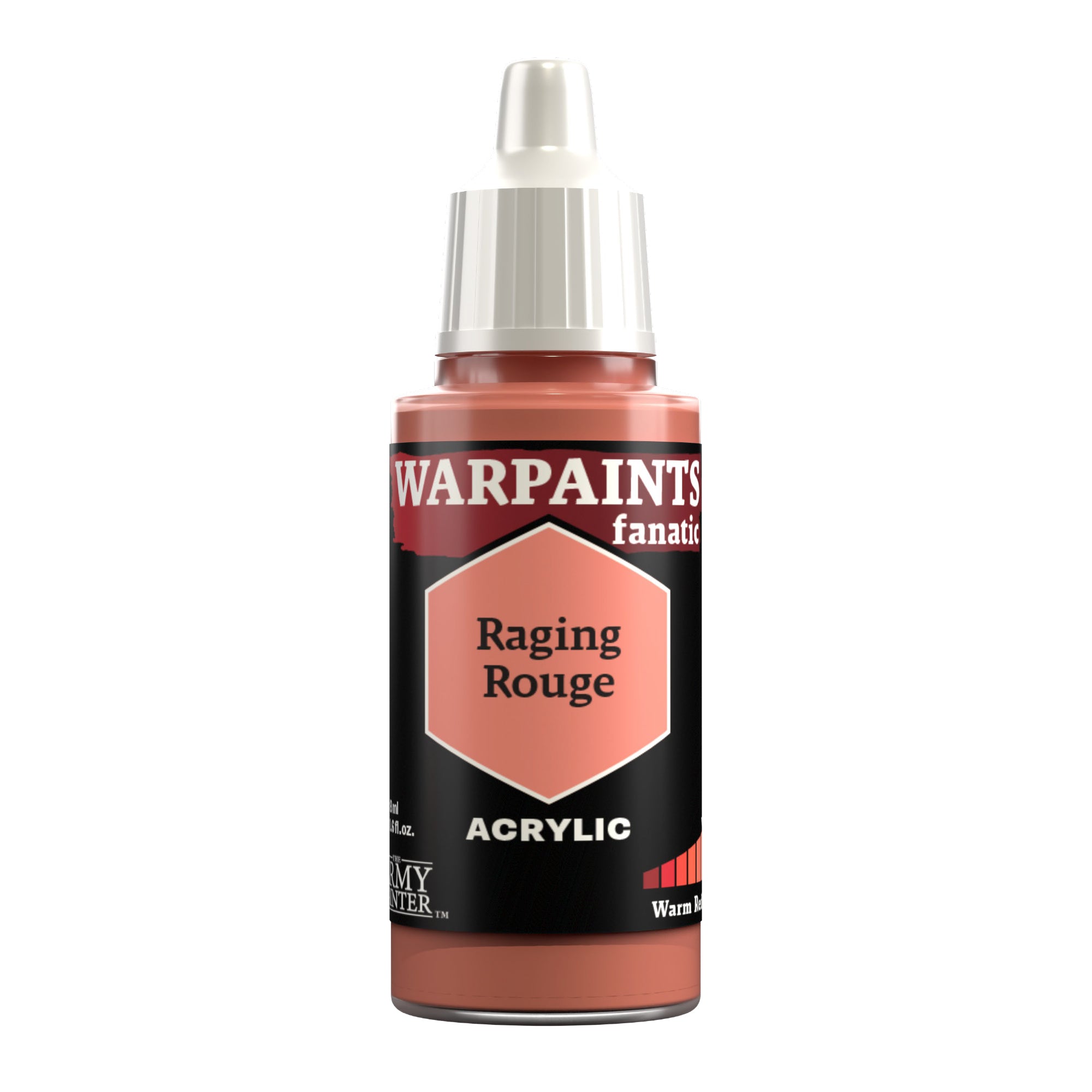 Army Painter Warpaints Fanatic Acrylic, Raging Rouge