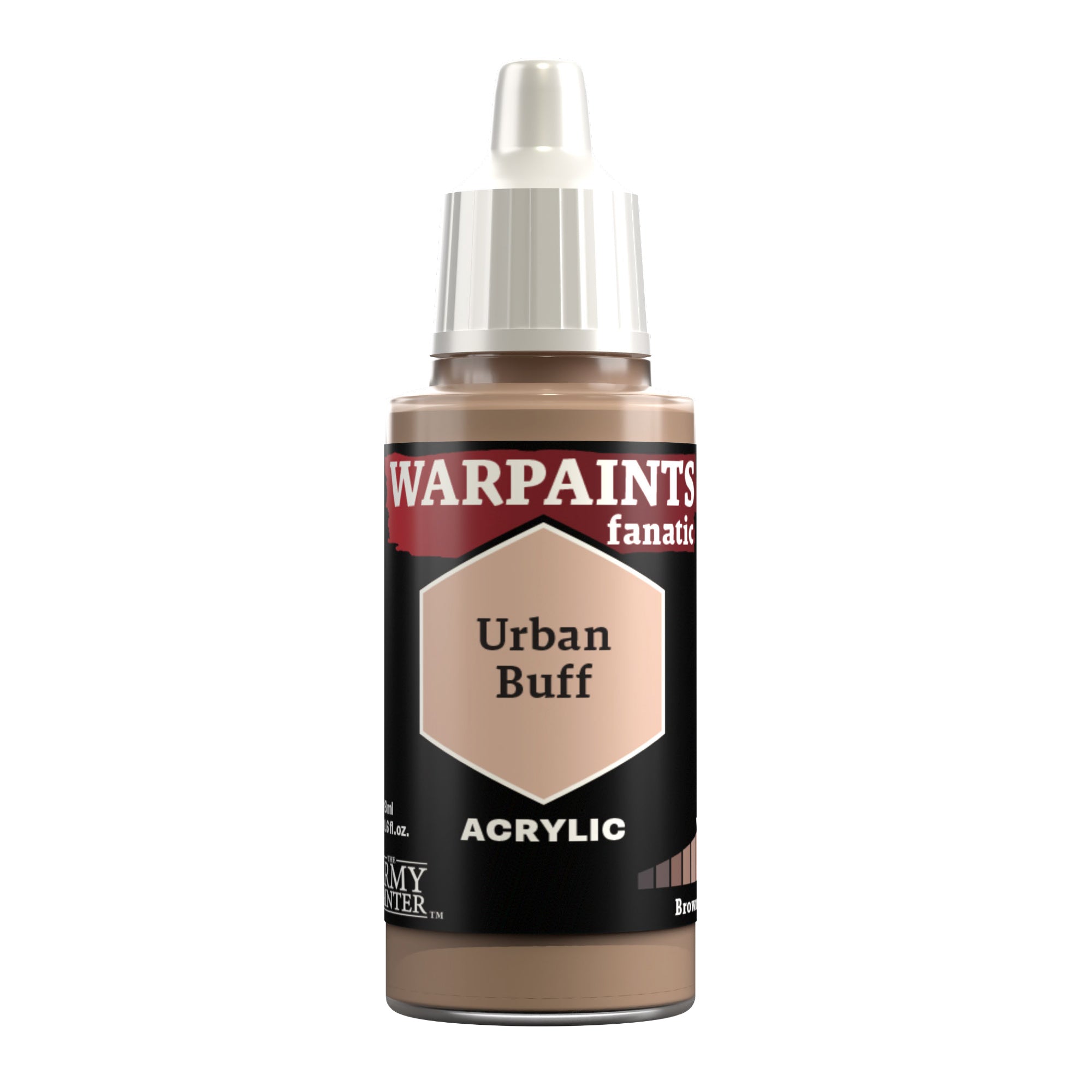 Army Painter Warpaints Fanatic Acrylic,  Urban Buff
