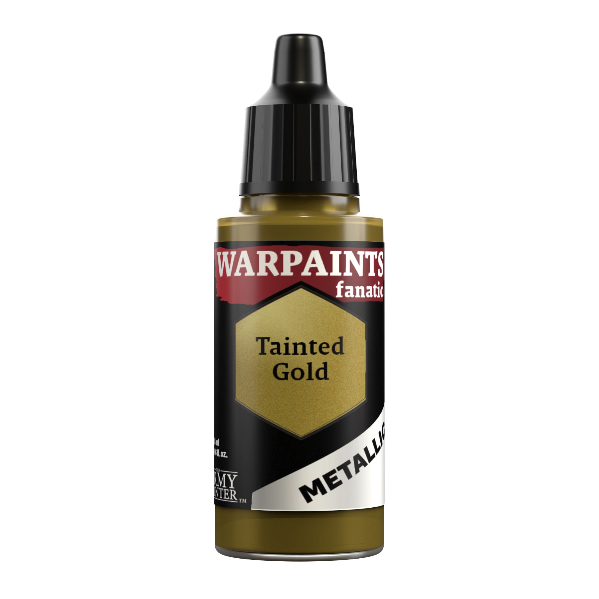 Army Painter Warpaints Fanatic Metallic, Tainted Gold