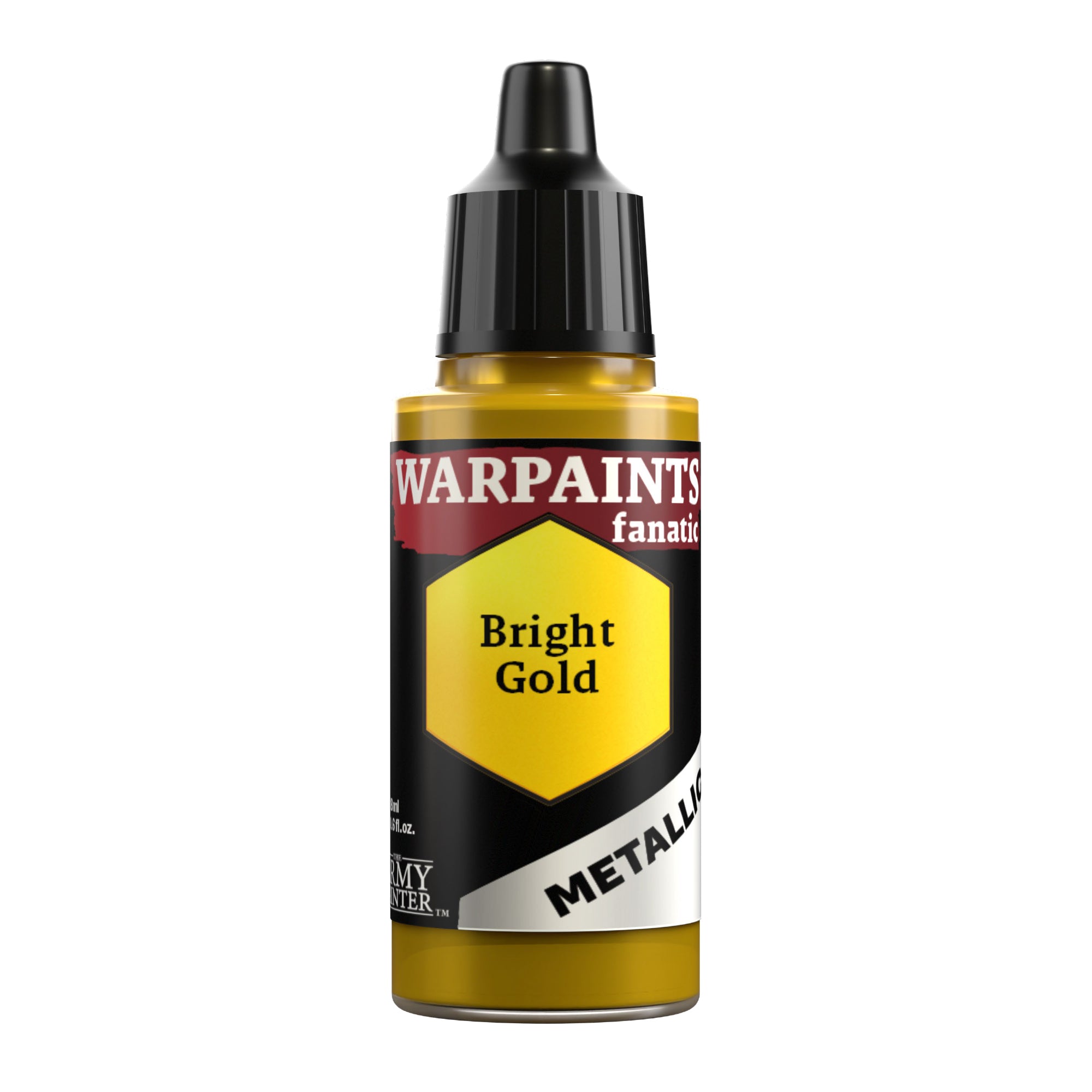 Army Painter Warpaints Fanatic Metallic, Bright Gold