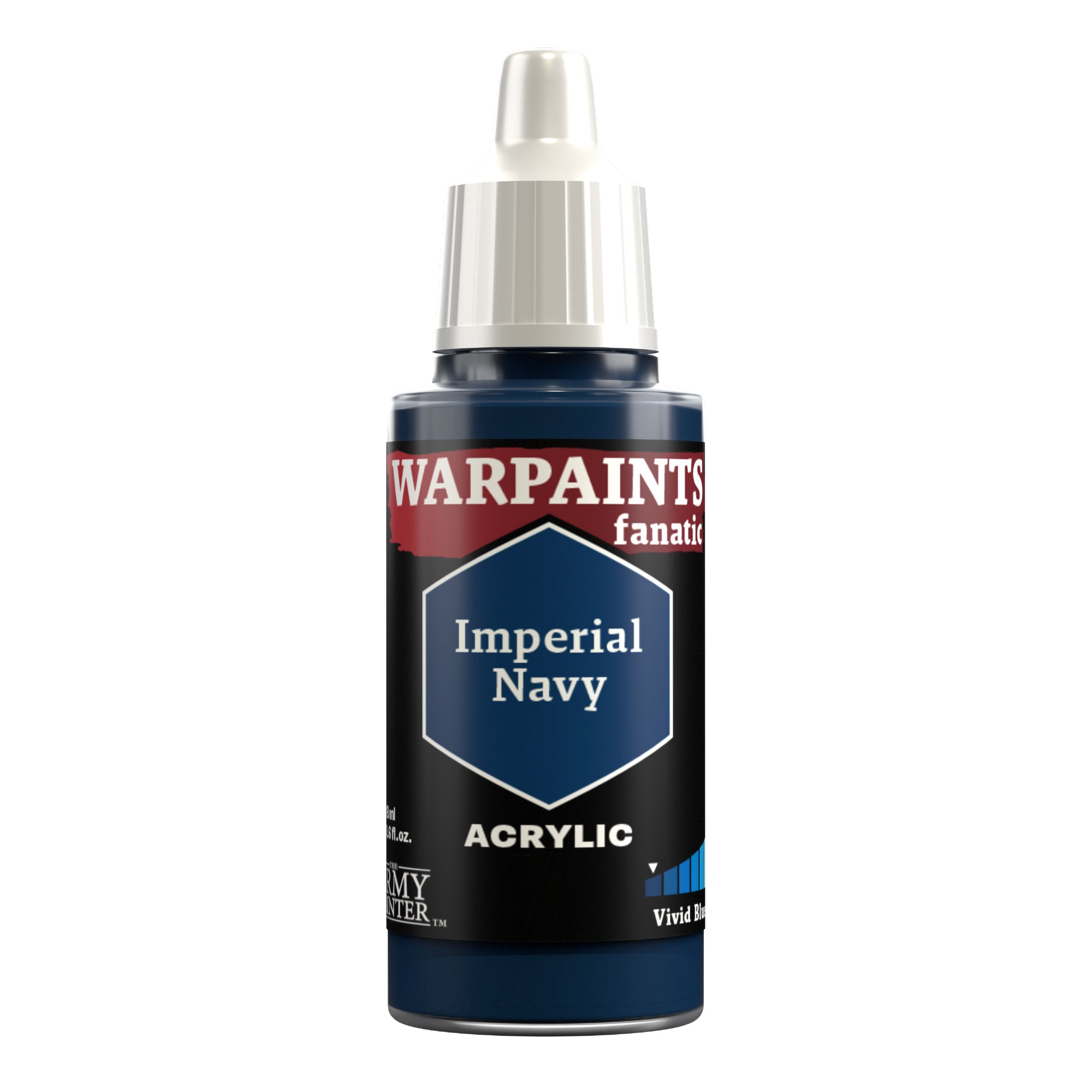 Army Painter Warpaints Fanatic Acrylic, Imperial Navy