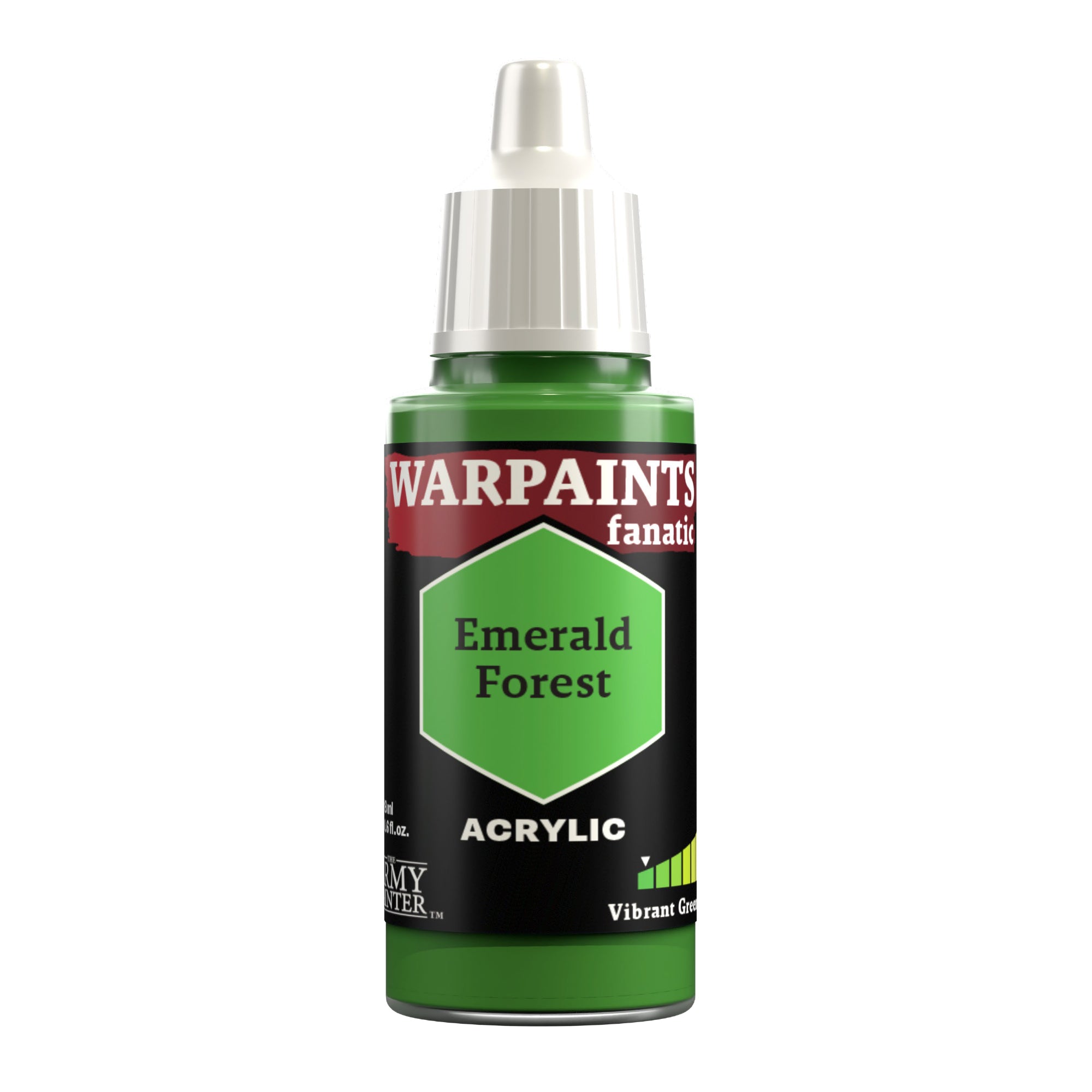 Army Painter Warpaints Fanatic Acrylic, Emerald Forest