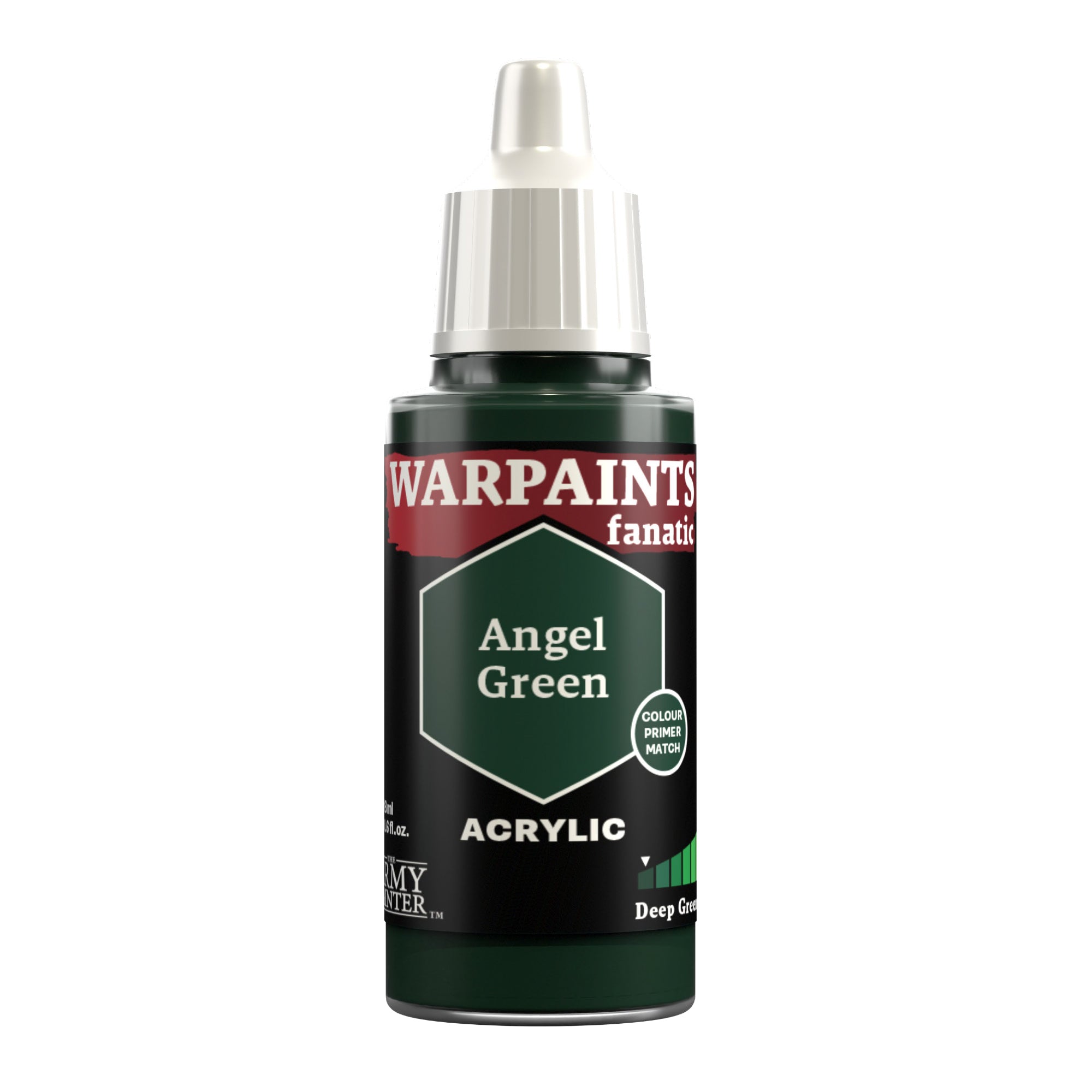Army Painter Warpaints Fanatic Acrylic, Angel Green