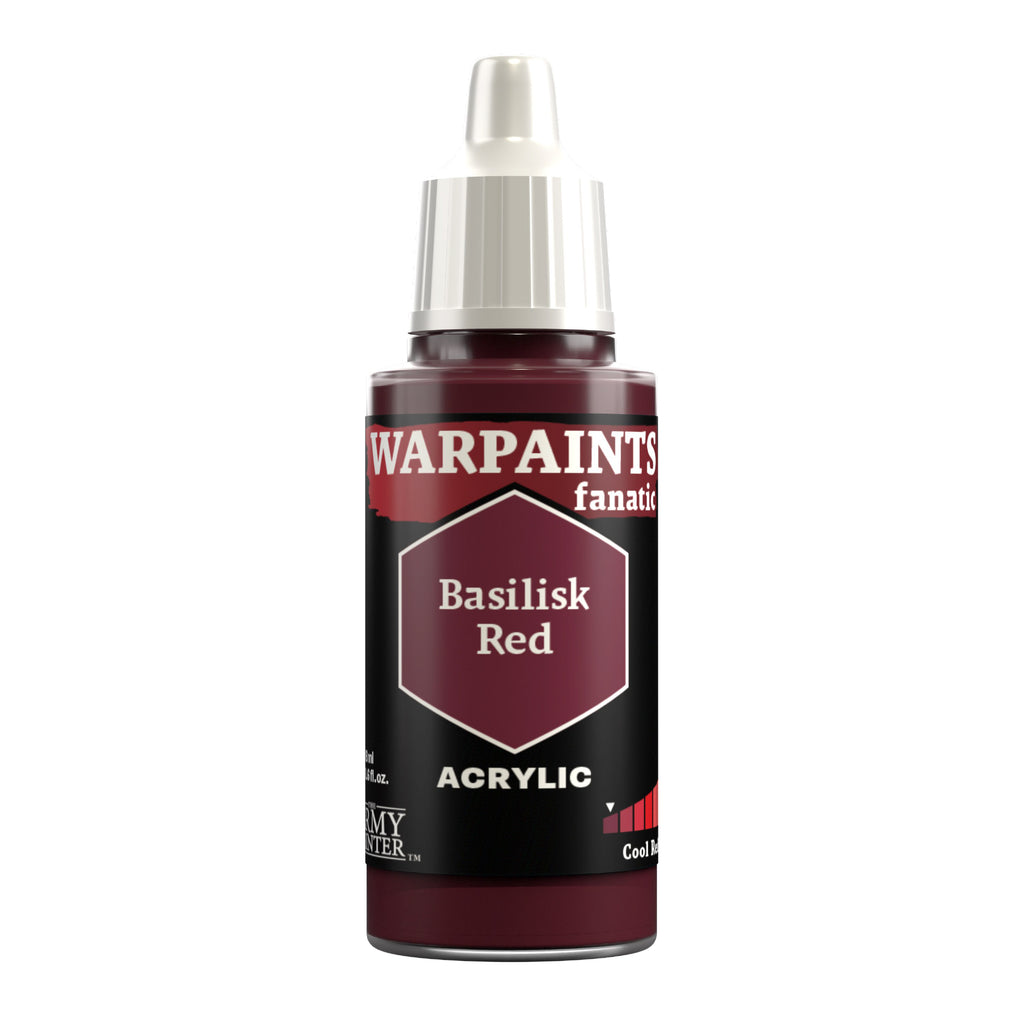 Army Painter Warpaints Fanatic Acrylic,  Basilisk Red