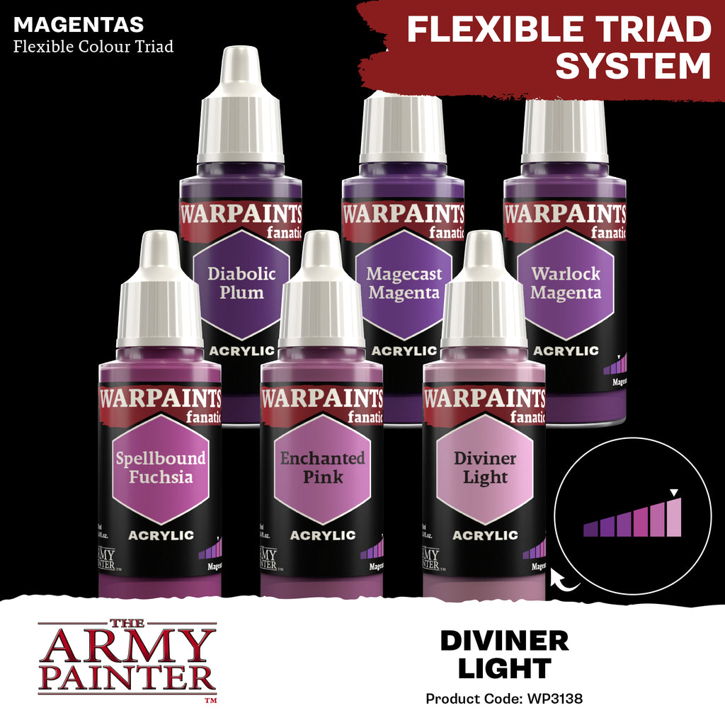 Army Painter Warpaints Fanatic Acrylic, Diviner Light