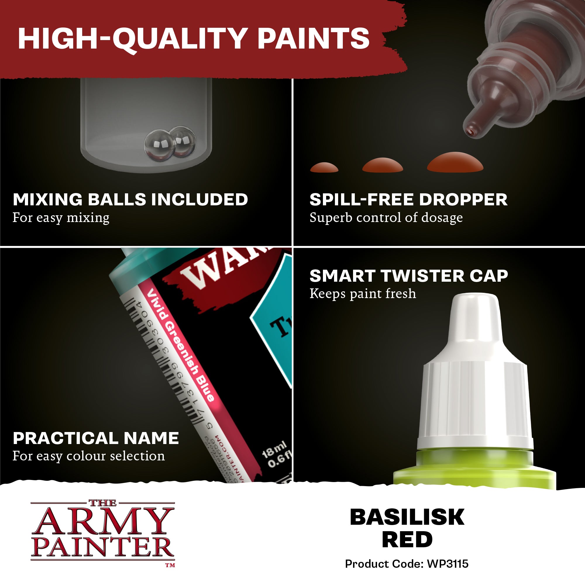 Army Painter Warpaints Fanatic Acrylic, Raging Rose