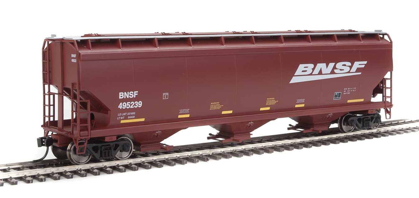 Walthers Mainline 60' NSC 5150 3-Bay Covered Hopper BNSF