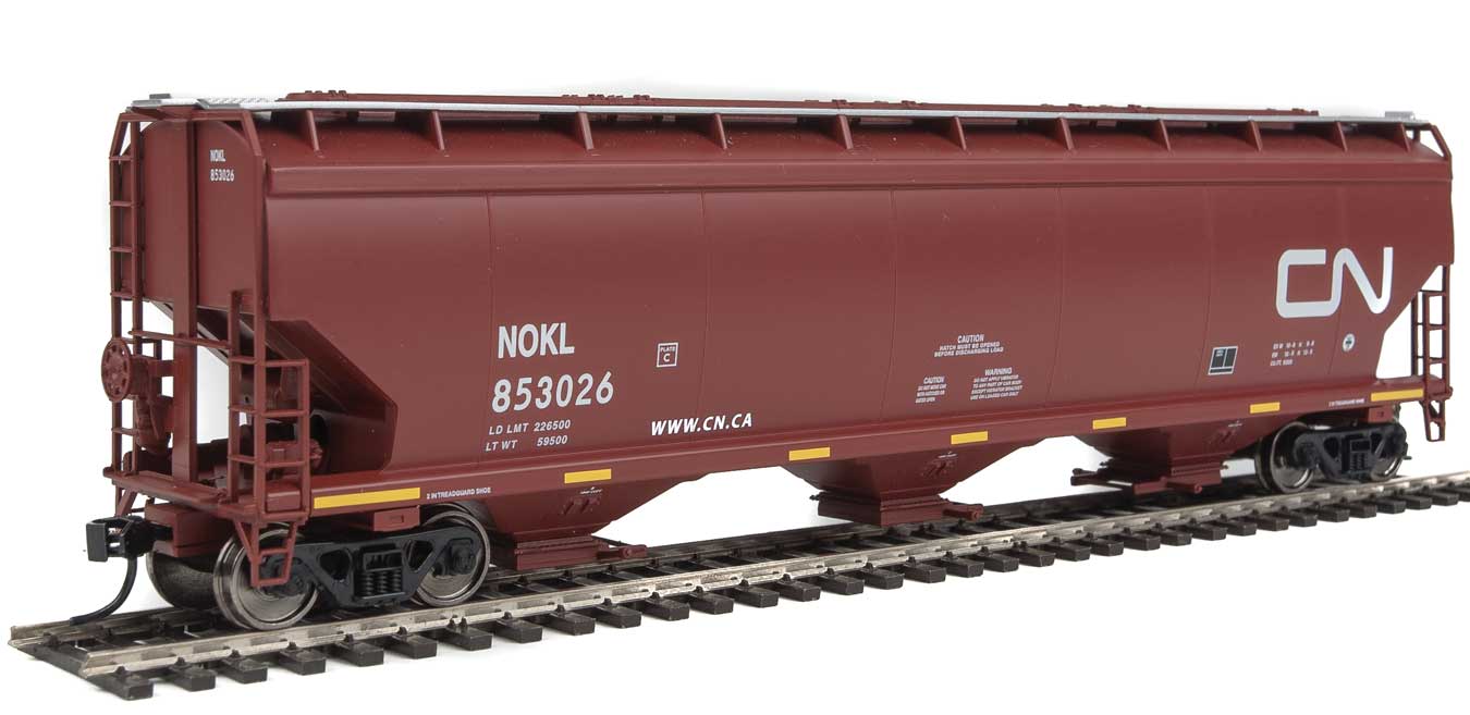 Walthers Mainline 60' NSC 5150 3-Bay Covered Hopper CN