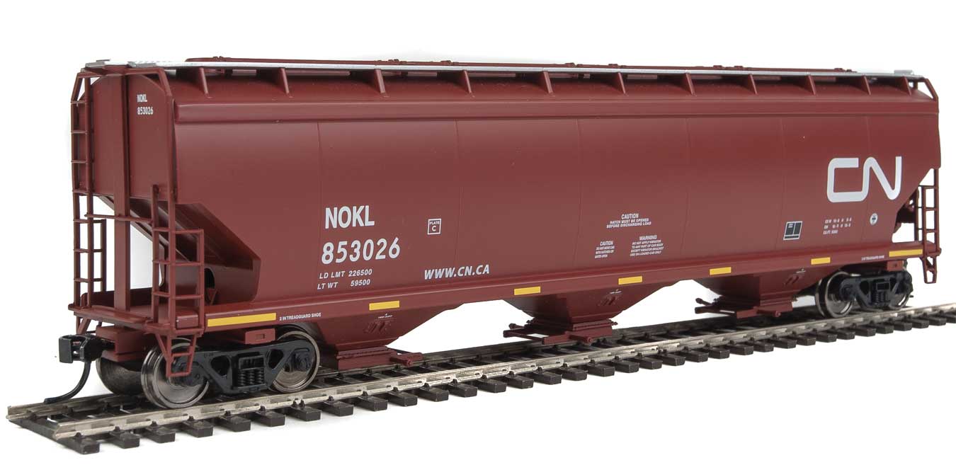Walthers Mainline 60' NSC 5150 3-Bay Covered Hopper CN