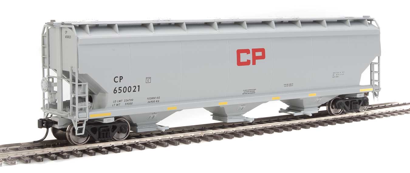 Walthers Mainline 60' NSC 5150 3-Bay Covered Hopper Canadian Pacific