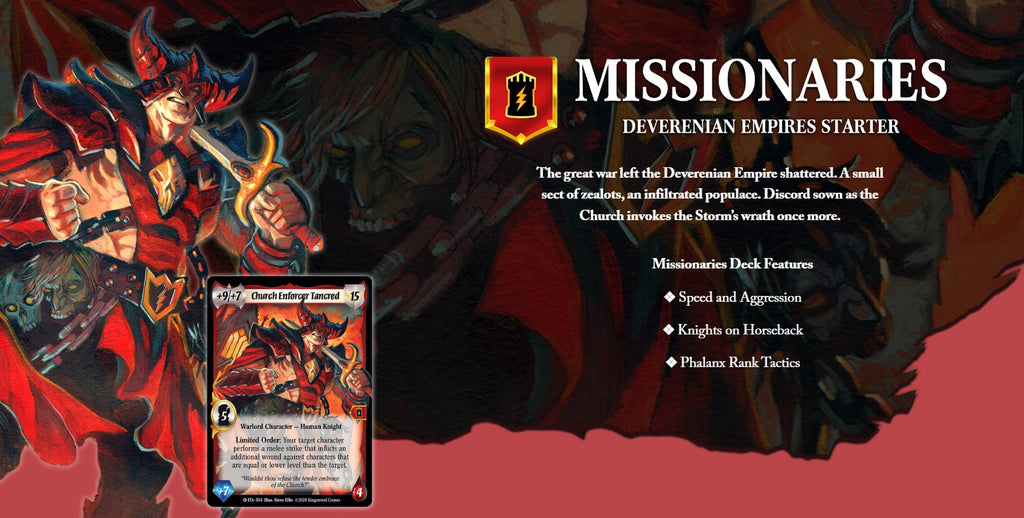 Warlord: Saga of the Storm: Into the Accordlands: Deverenian Empire Starter Deck