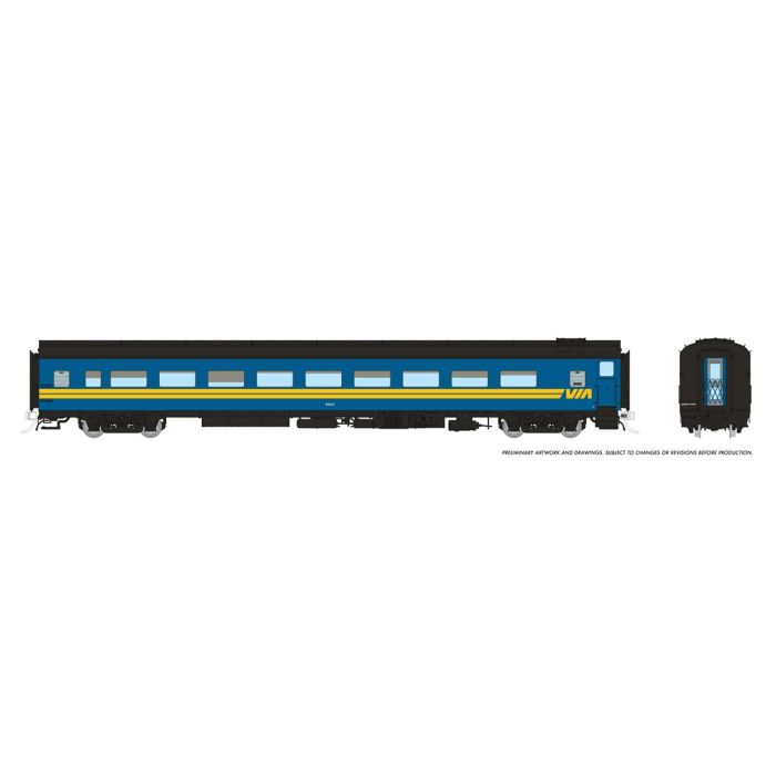 Rapido HO Lightweight Coach VIA Rail Canada