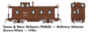 Rapido HO Scale Texas & New Orleans (TN&O) — Delivery Scheme C-40-3 Caboose *Reservation*