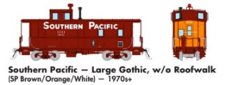 Rapido HO Scale Southern Pacific — Large Gothic, w/o Roofwalk C-40-3 Caboose *Reservation*