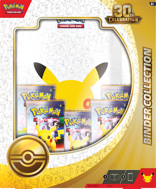 Pokémon TCG:  30TH CELEBRATION BINDER COLLECTION *Reservation*