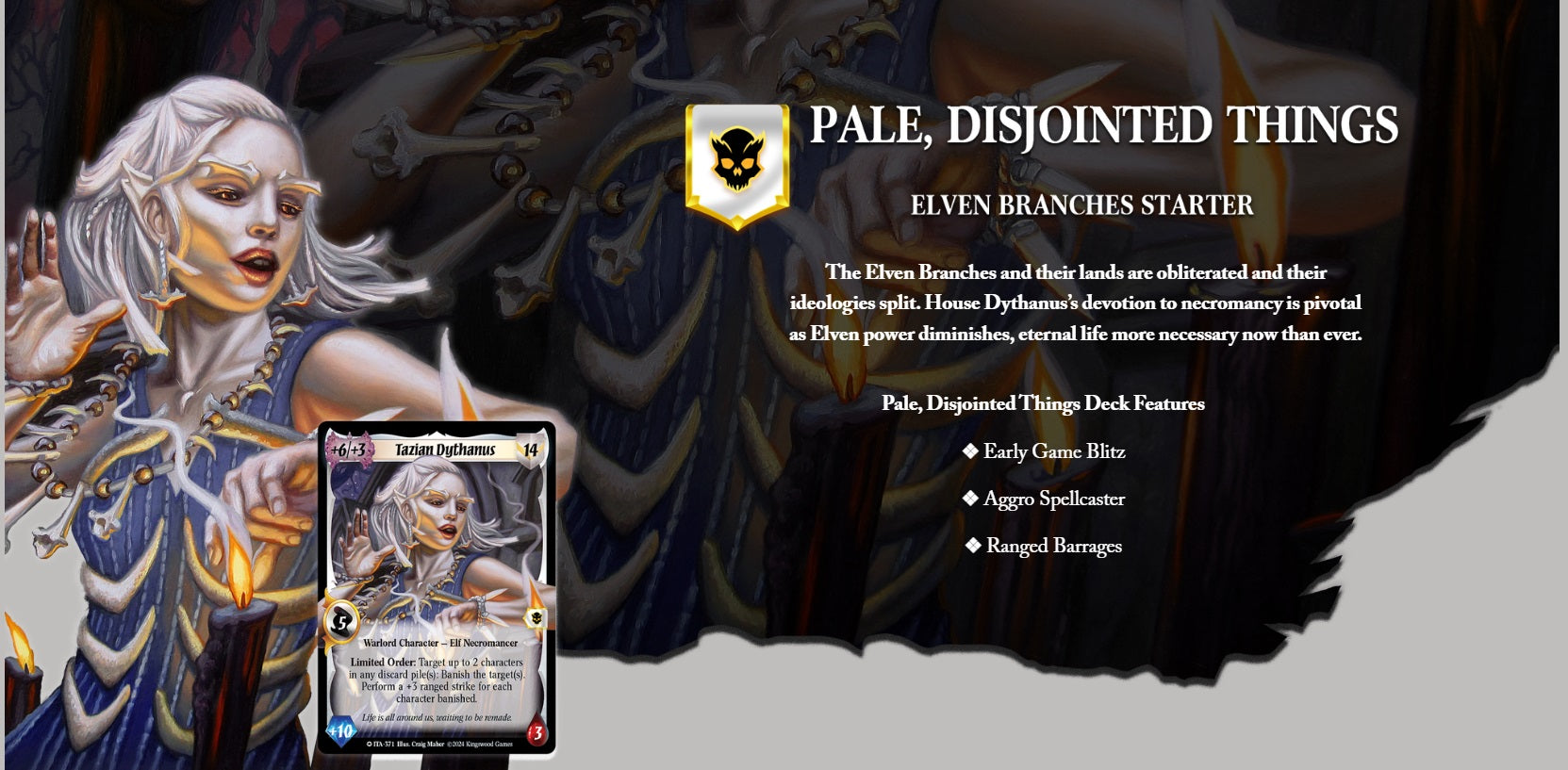 Warlord: Saga of the Storm: Into the Accordlands: Elven Branches Starter Deck
