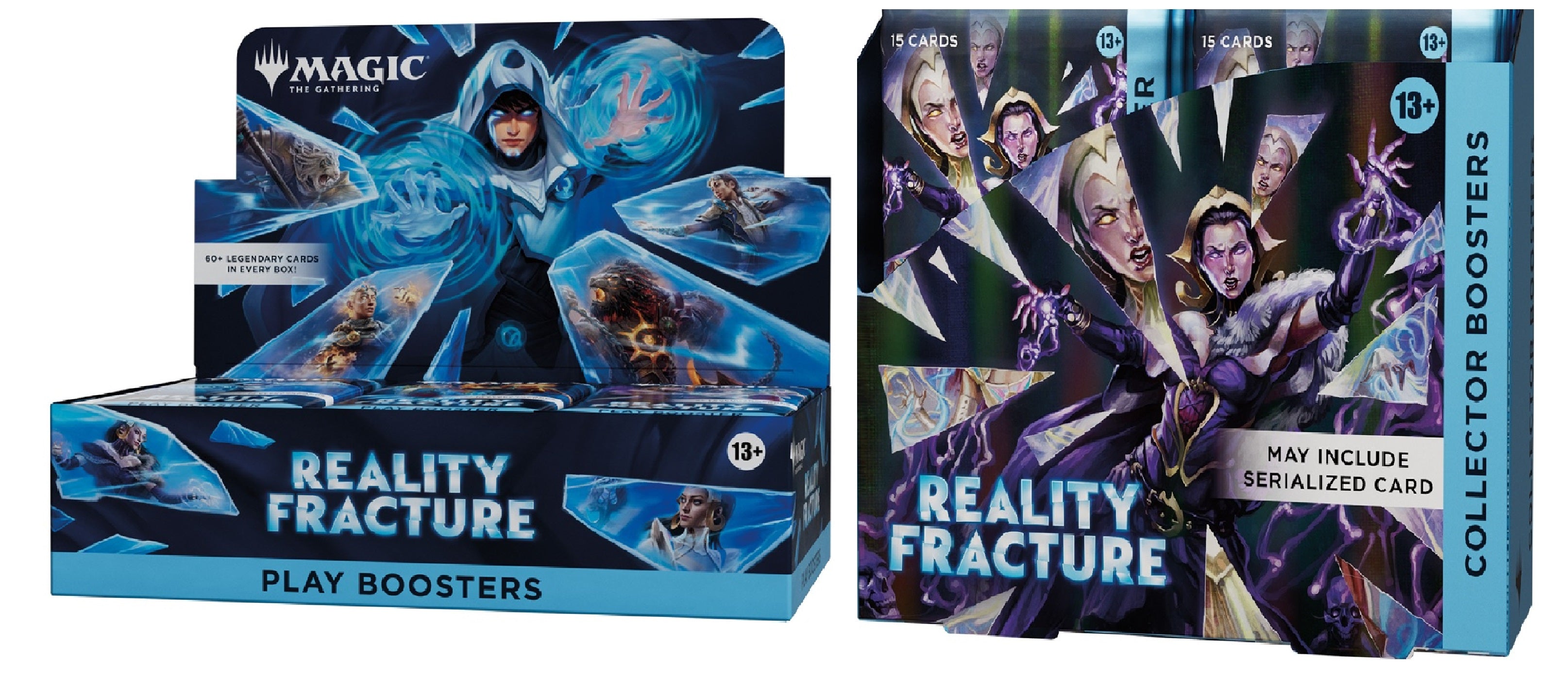 MTG REALITY FRACTURE COLLECTOR BOOSTER BOX & BOOSTER BOX COMBO *Reservation*