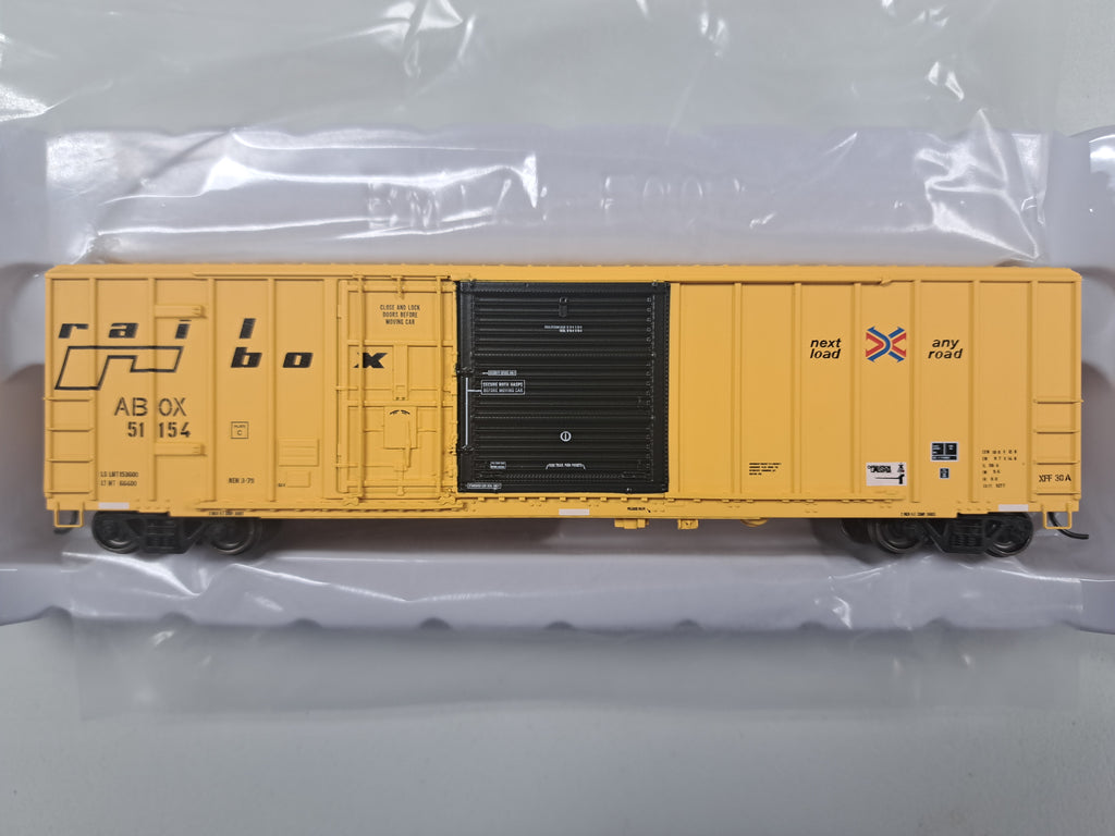 ExactRail Evolution HO Scale FMC 5277 Combo Door Boxcar, Railbox/Repaint/ABOX