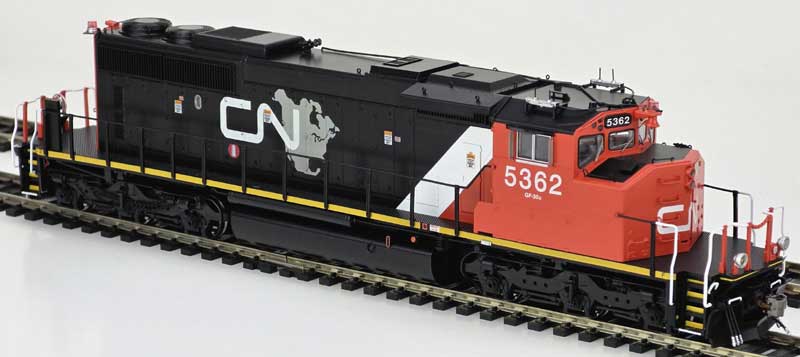 Bowser Ho Scale GMDD SD40-2W CN.CA Scheme (With Strobe Lights) #5362 DCC & Sound