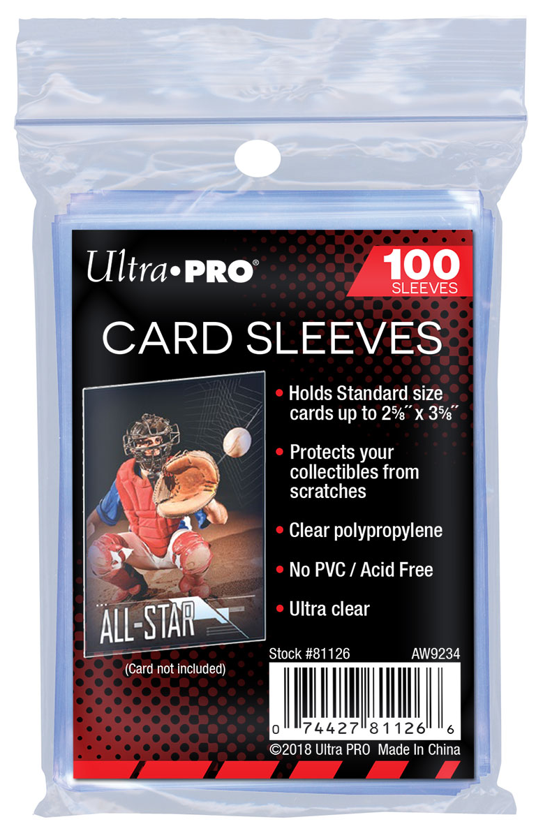 Ultra Pro Card Sleeves (pack of 100)