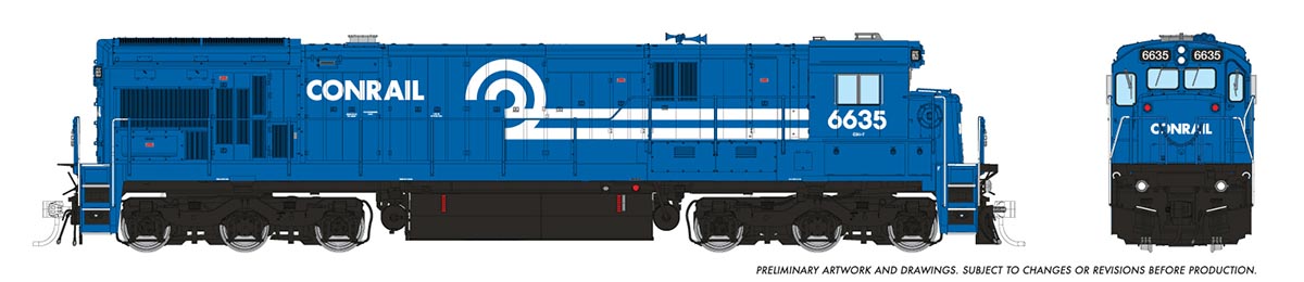Rapido Ho Scale C36-7 Conrail DCC & Sound *Reservation*