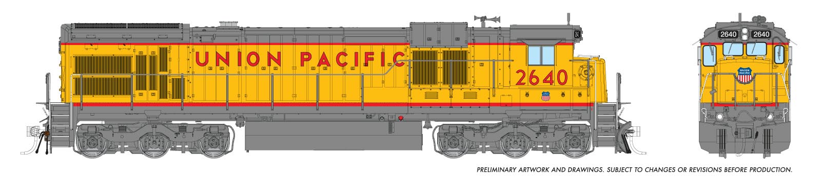 Rapido Ho Scale C36-7 Union Pacific DCC Ready *Reservation*