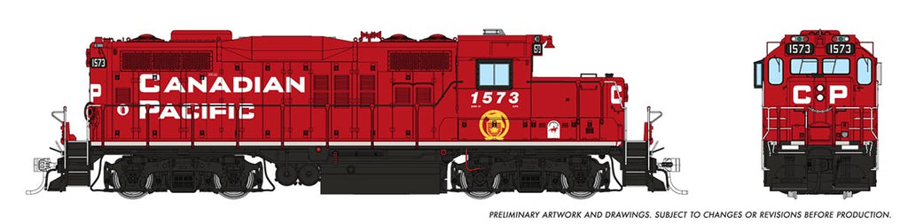 Rapido Ho Scale GMDD GP9u Canadian Pacific Beaver Scheme DCC Ready  *Reservation*