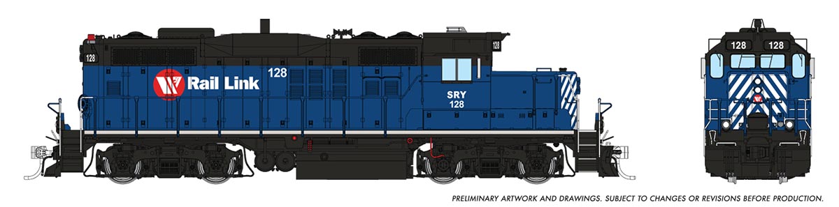 Rapido Ho Scale GMDD GP9u Southern Railway of British Columbia - (SRY) DCC & Sound *Reservation*