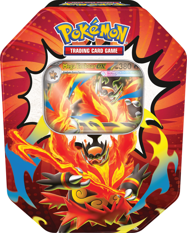 Pokémon TCG:  ME2.5 ASCENDED HEROES TIN *Reservation*