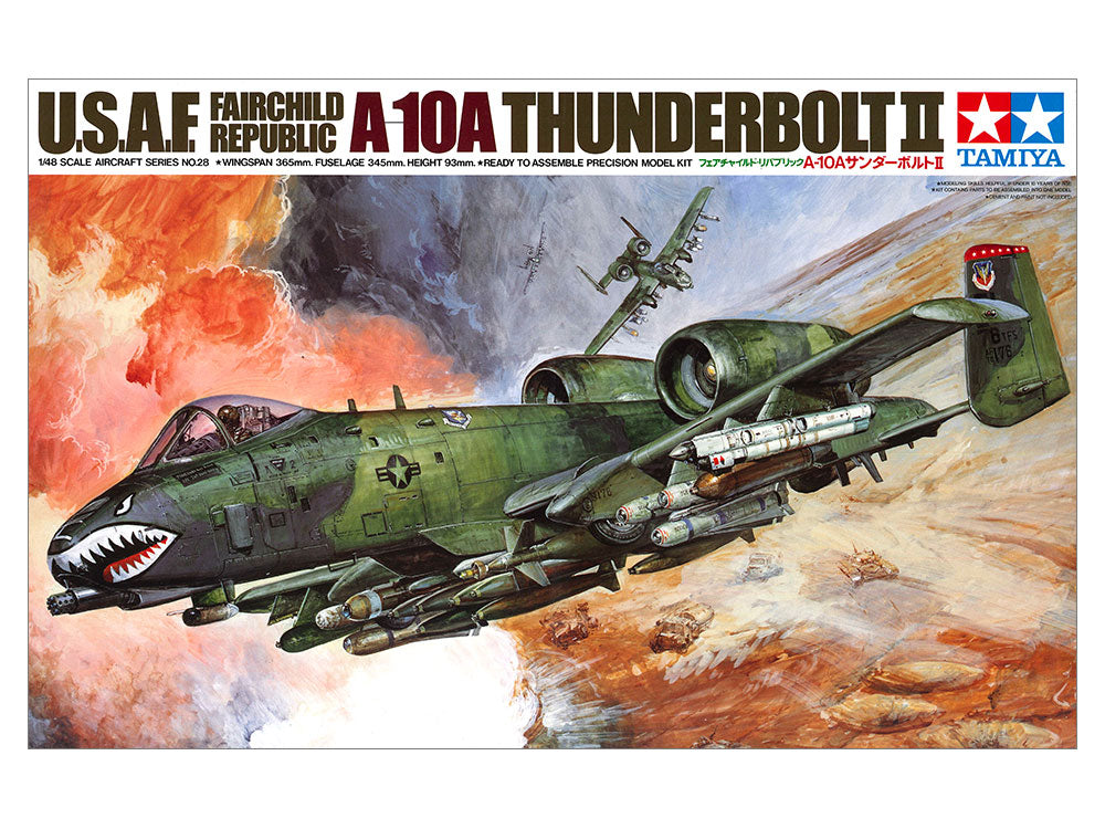 1/48 SCALE FAIRCHILD REPUBLIC A-10A THUNDERBOLT II®