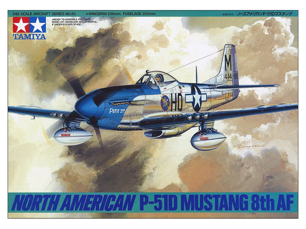 1/48 SCALE NORTH AMERICAN P-51D MUSTANG™ 8TH AIR FORCE