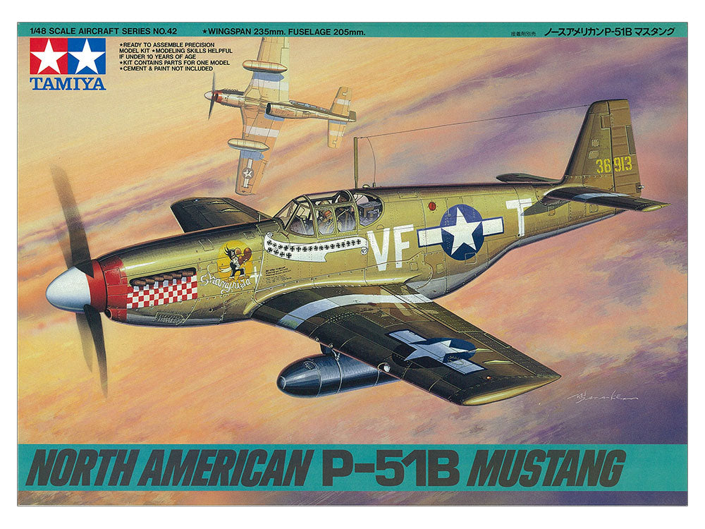 1/48 SCALE NORTH AMERICAN P-51B MUSTANG™