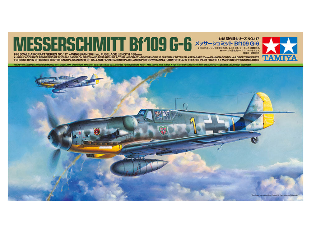 1/48 SCALE MESSERSCHMITT BF109 G-6