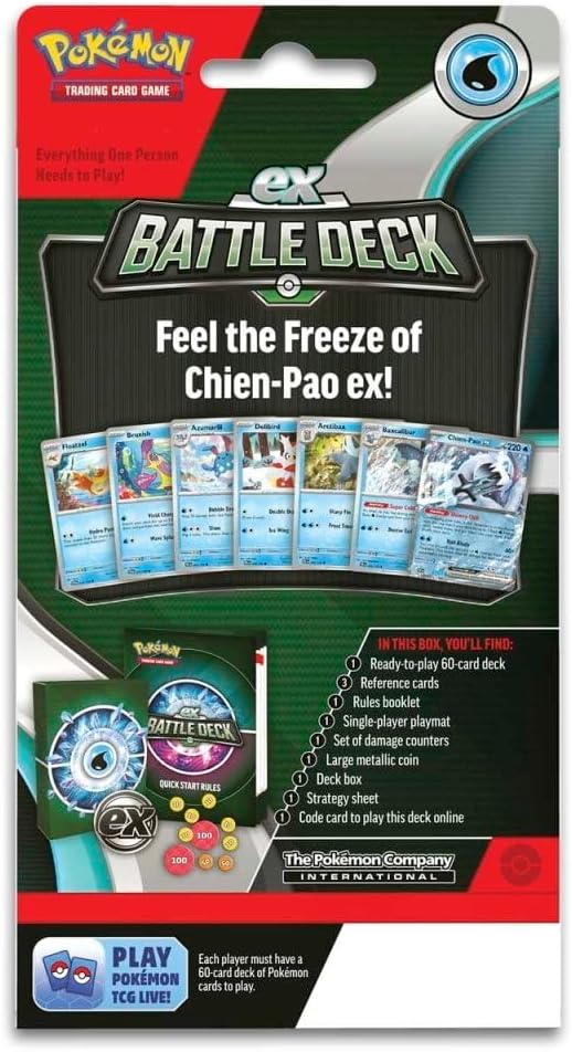 Pokemon Chien-Pao EX Battle Deck