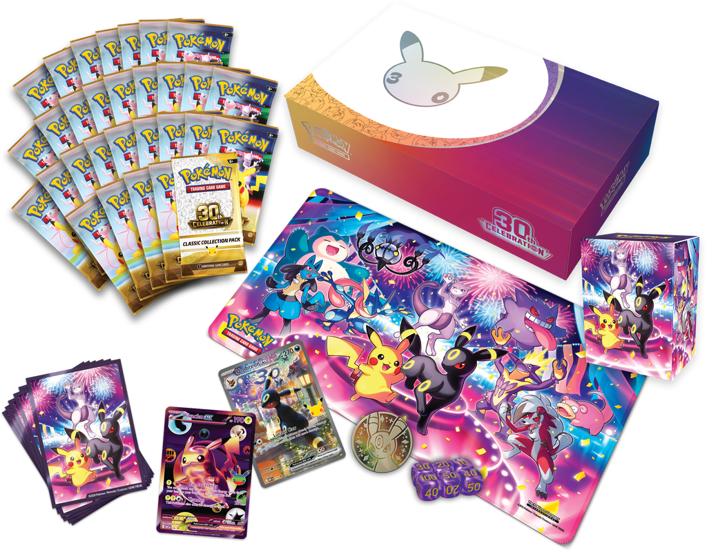 Pokémon TCG:  30TH CELEBRATION NIGHT ULTRA-PREMIUM COLLECTION *Reservation*