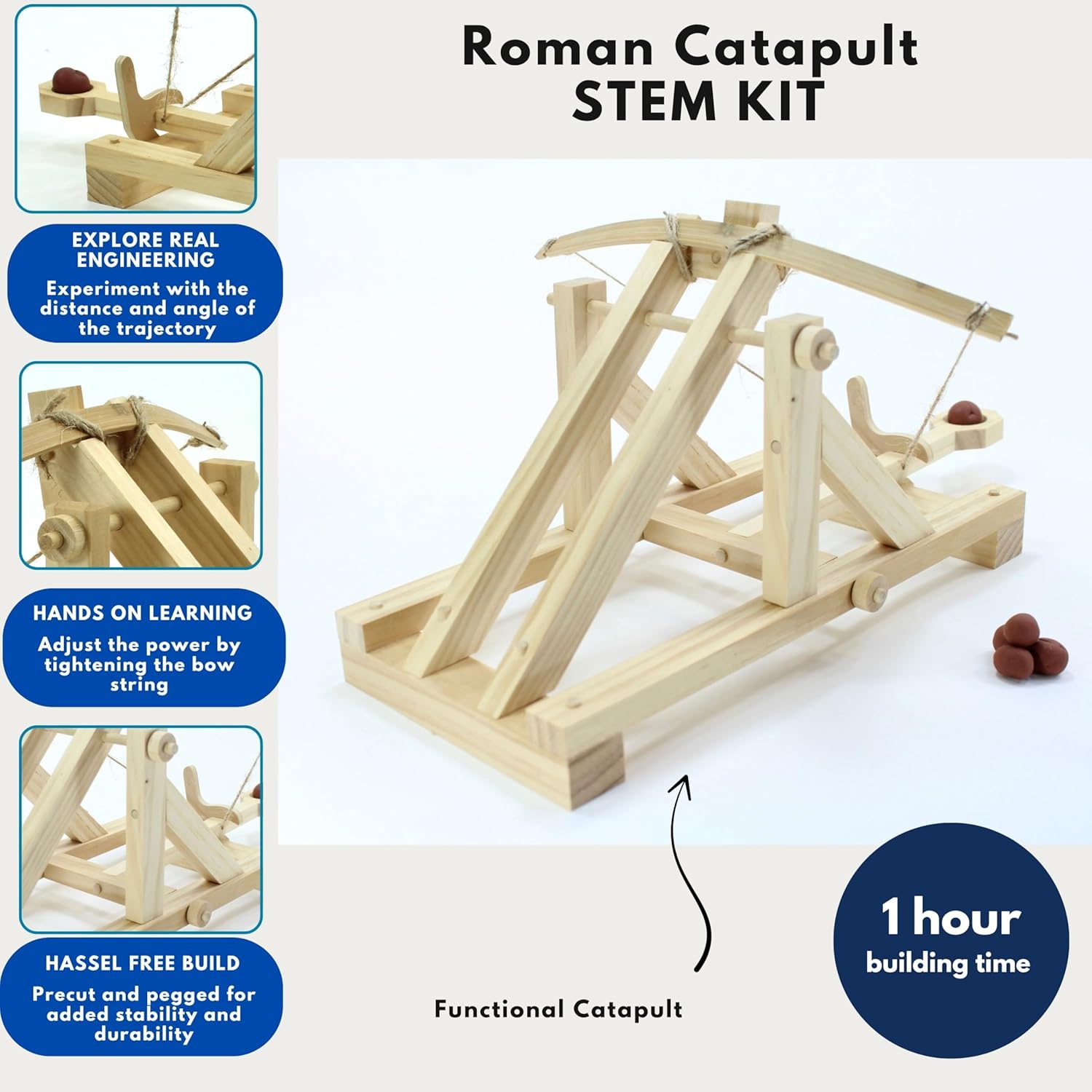 PATHFINDERS STEM kit Roman Catapult